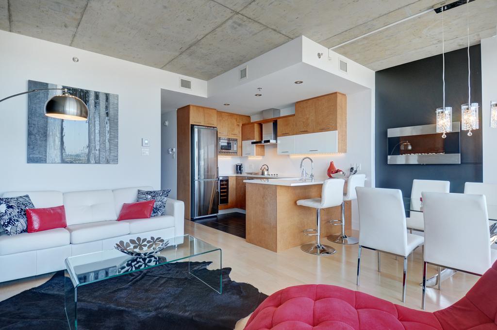 Les Immeubles Charlevoix - Le 760-514 Lägenhet Québec Rum bild